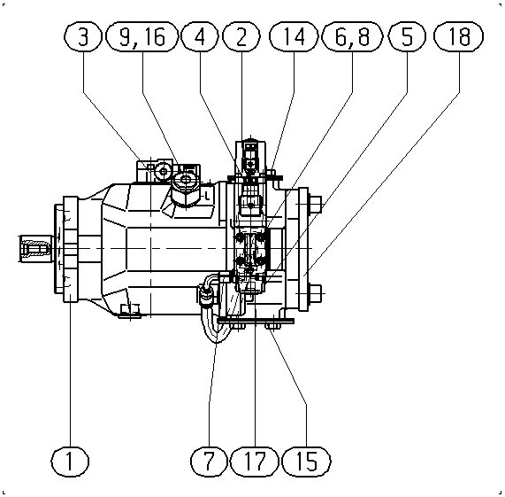 AA10VO71FE1D/31R-PSC12K25-SO479 — Zeichnung