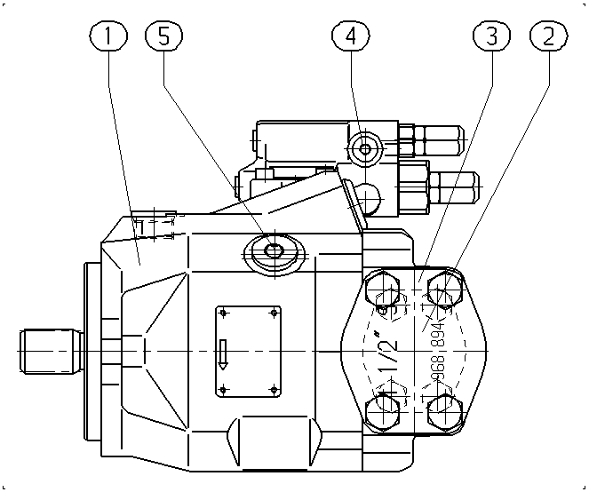 AL A10V O 45 DFR /52R-PSC62N00 — Zeichnung