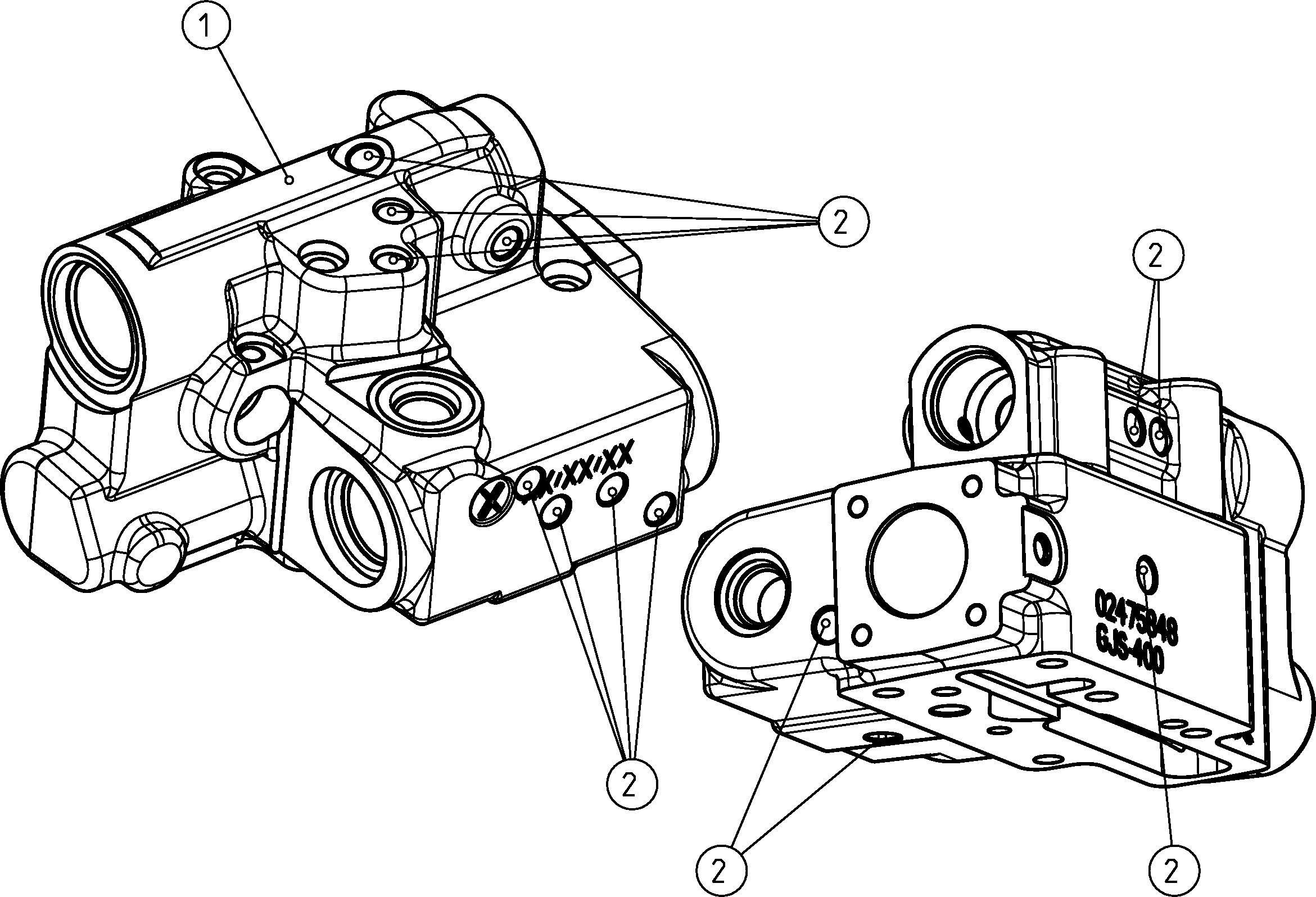 VALVE HOUSING — Zeichnung