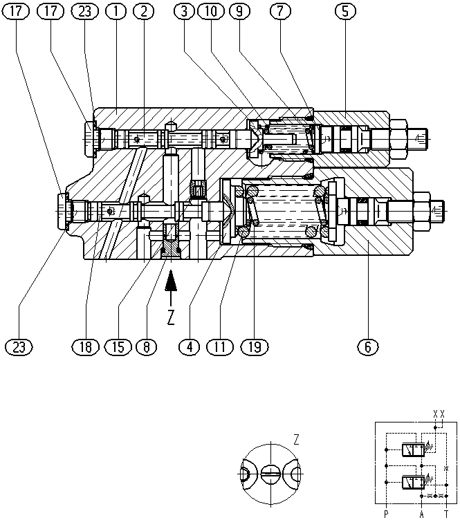 CONTROL VALVE — Zeichnung