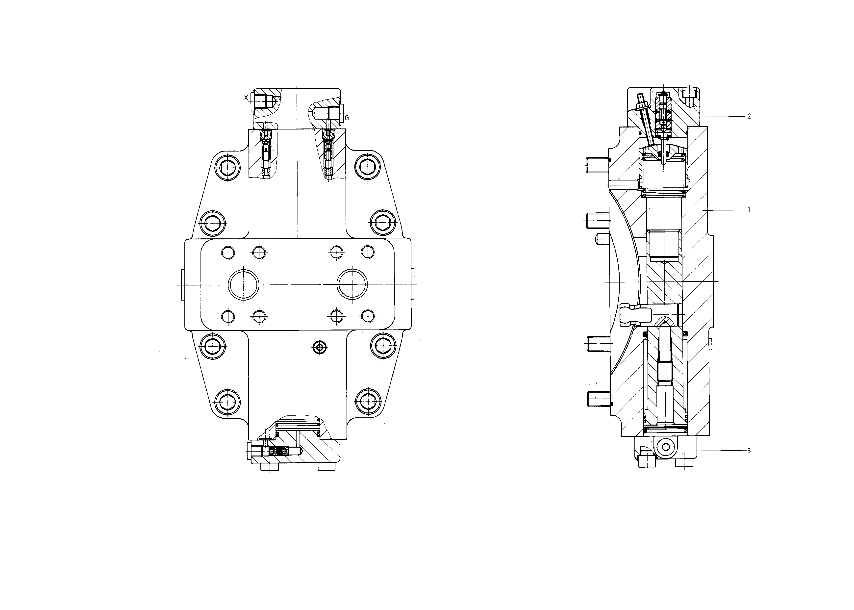 V A6V M 250 HA1 /61-V010A — Zeichnung