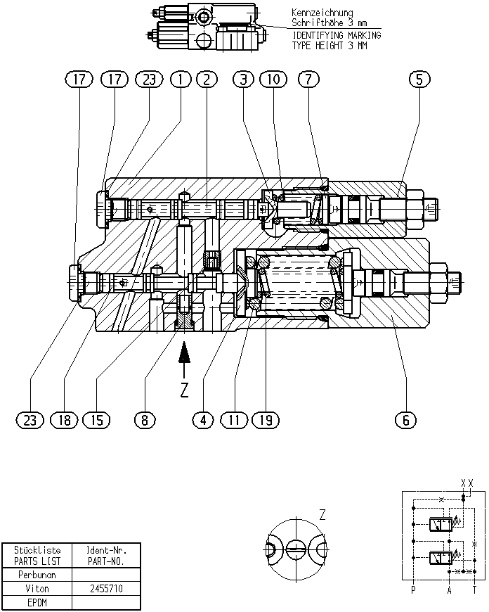 CONTROL VALVE — Zeichnung