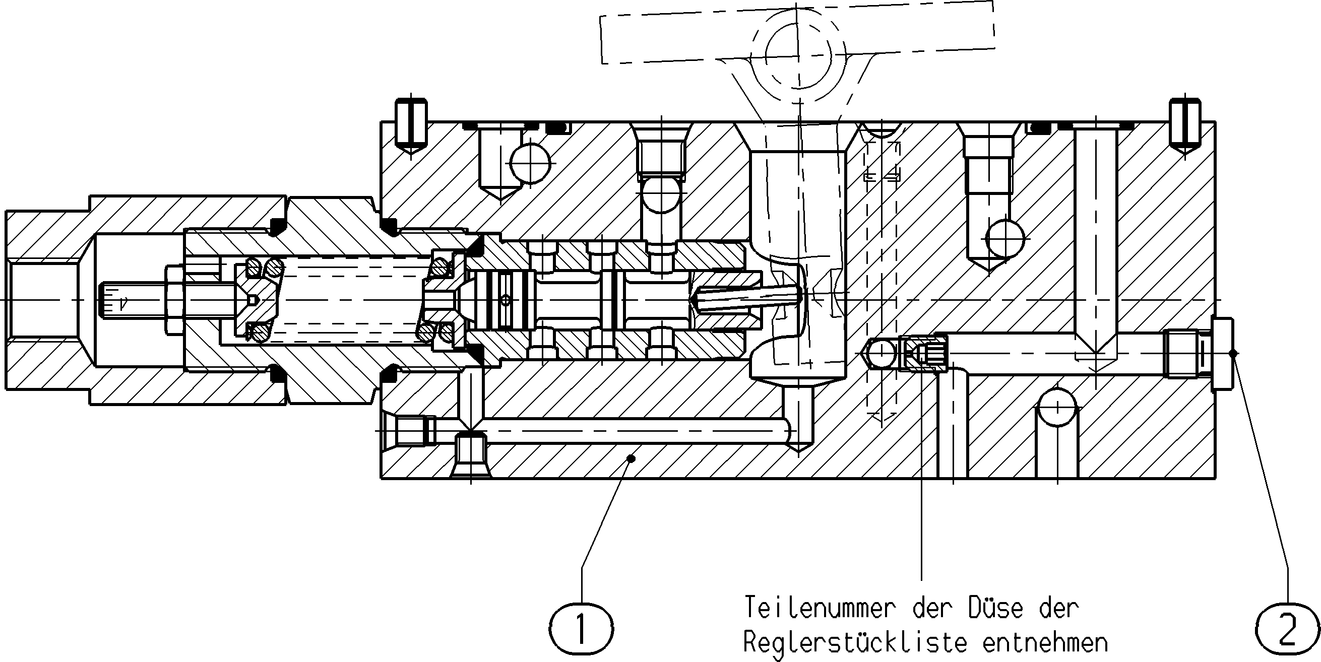 CONTROL VALVE — Zeichnung