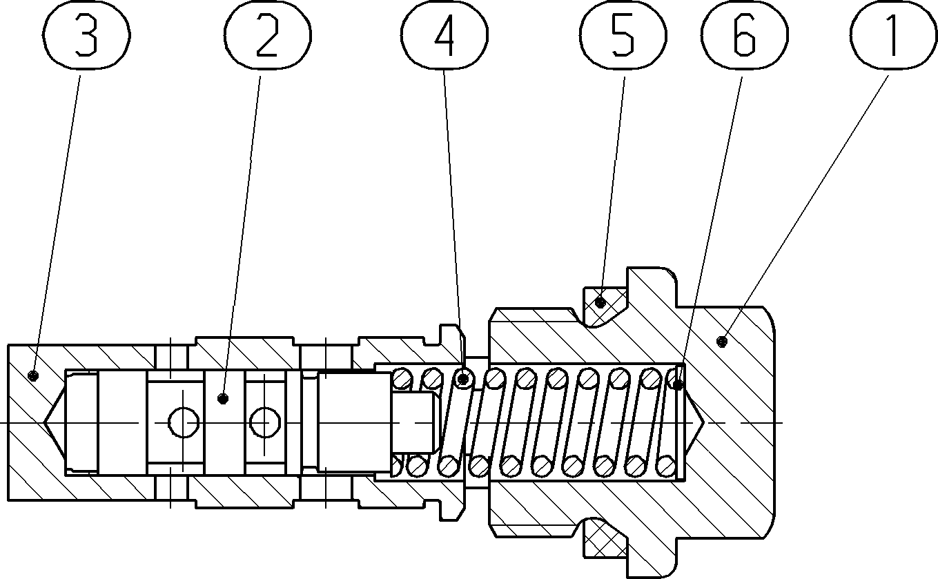 BRAKE RELEASE VALVE — Zeichnung