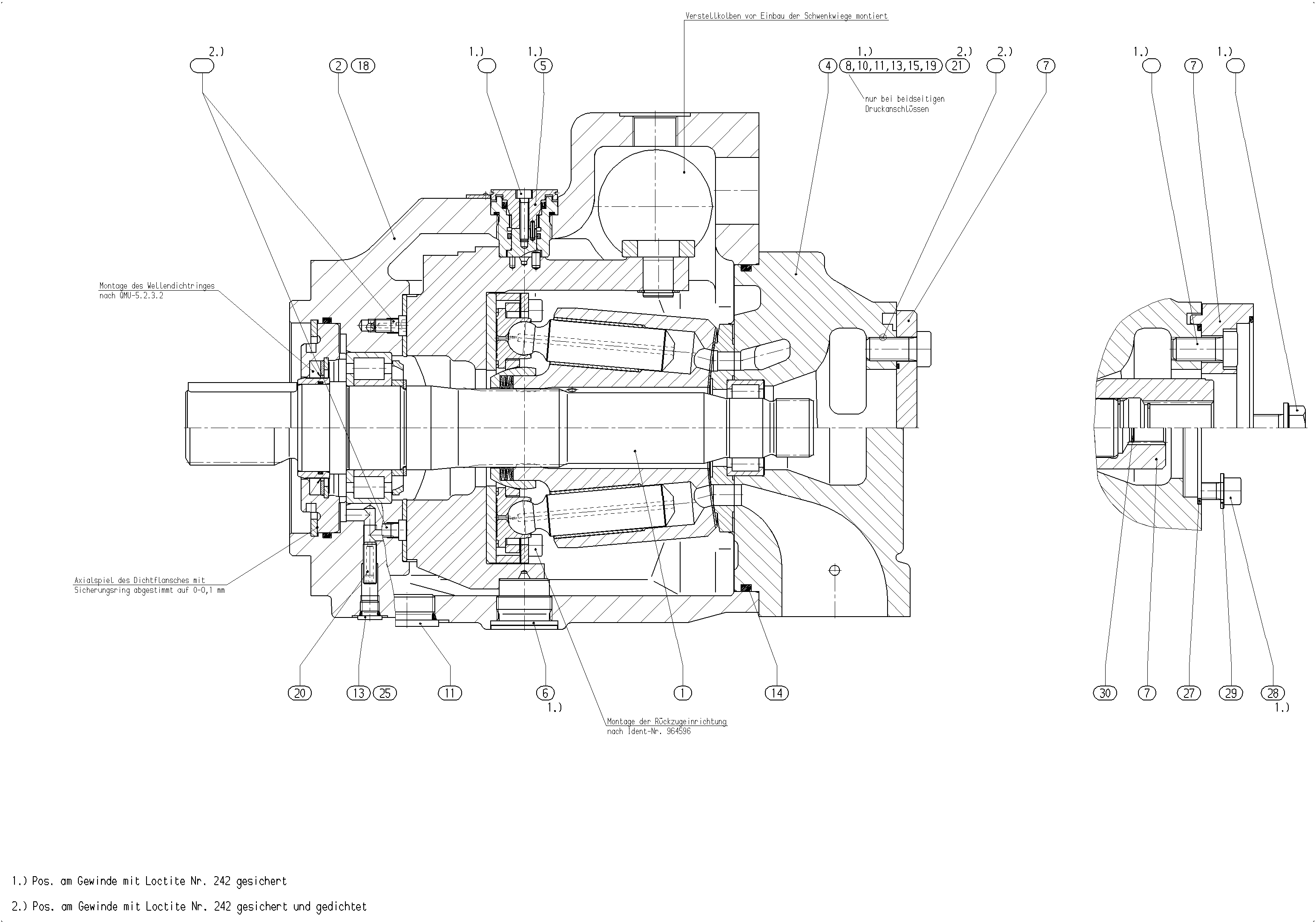 GAA4VSO125M/30L-PSD63K05-S1308 — Zeichnung