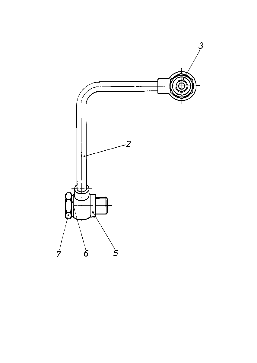 HYDRAULIC LINE — Zeichnung
