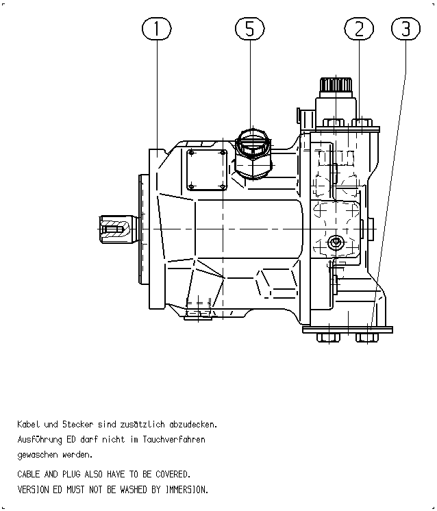 AL A10V O 28ED 72/31L-VSC12N00T — Zeichnung