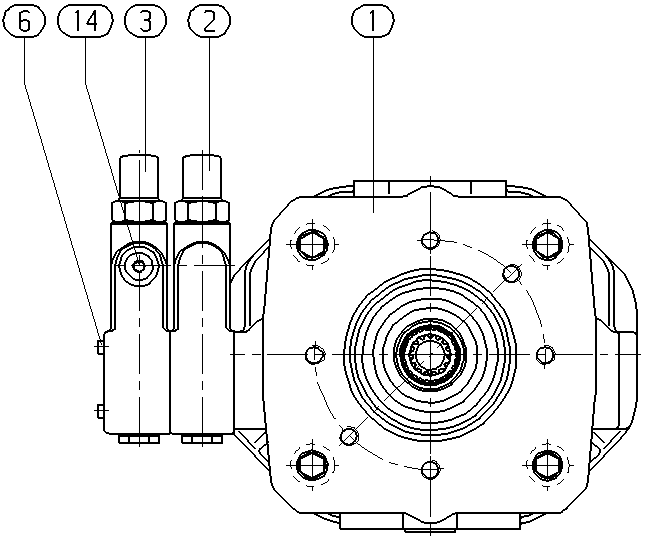 AXIAL-PISTON PUMP — Zeichnung