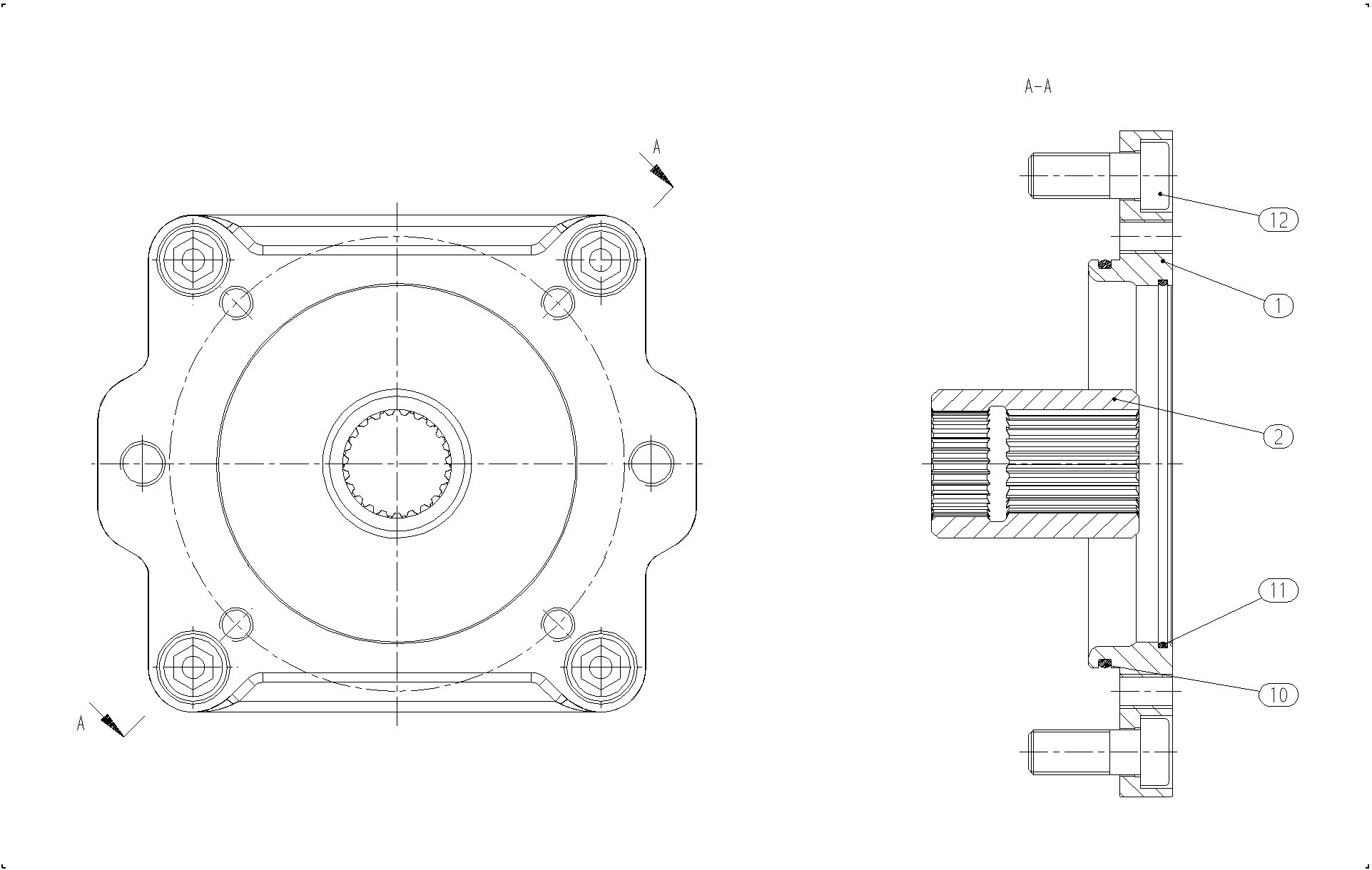 BELL HOUSING — Zeichnung
