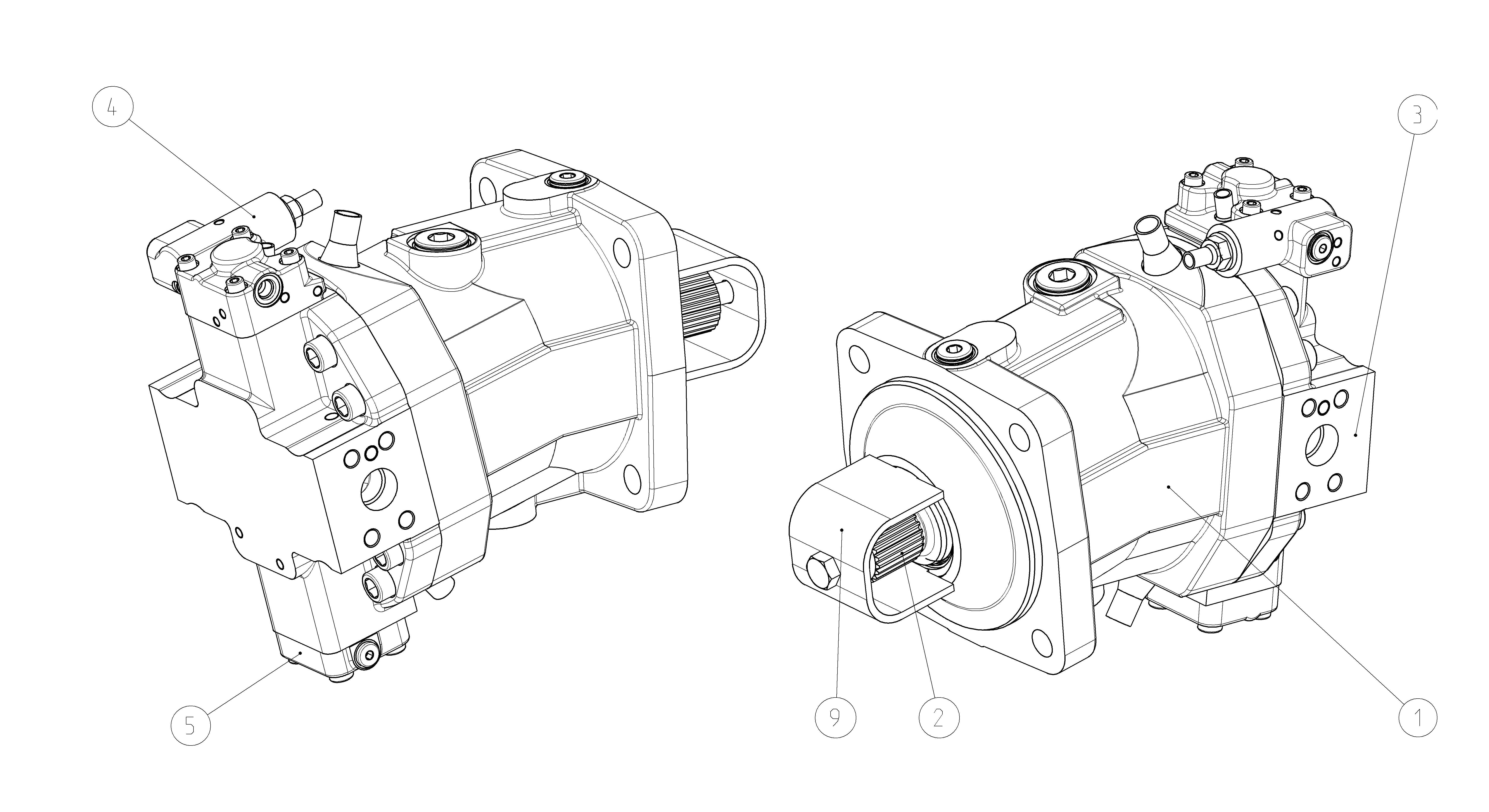 A6VM215HP5D10001F/71MWV0S4A2200-S — Zeichnung