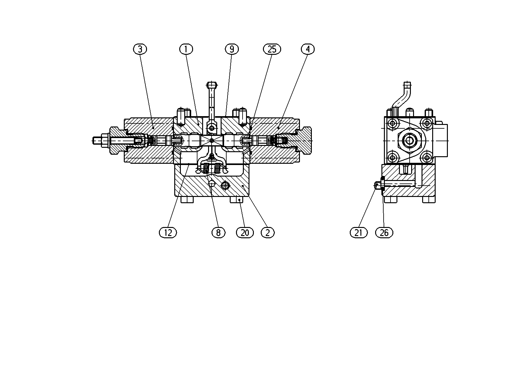 CONTROL MODULE — Zeichnung