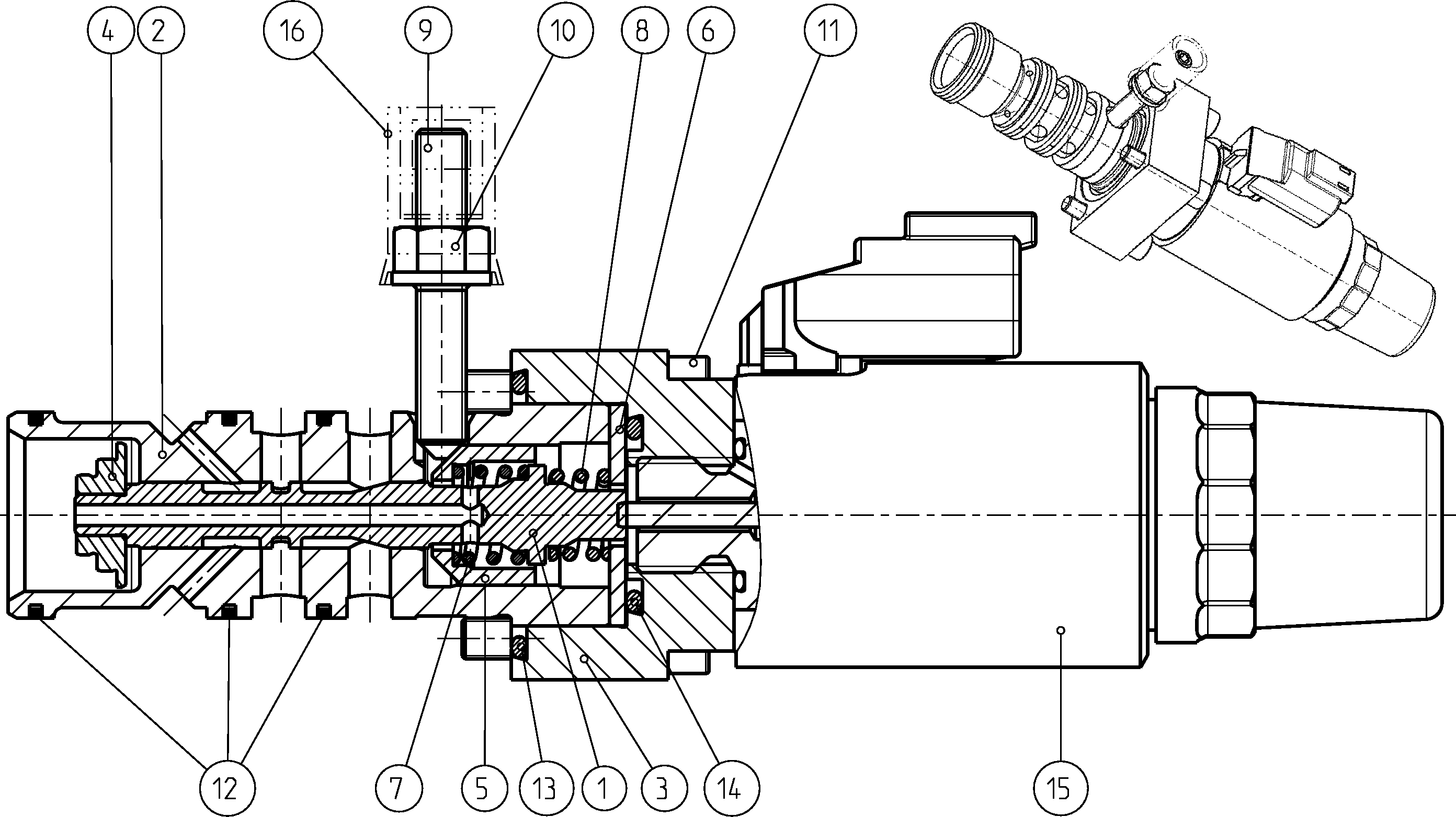 CONTROL ELEMENT — Zeichnung