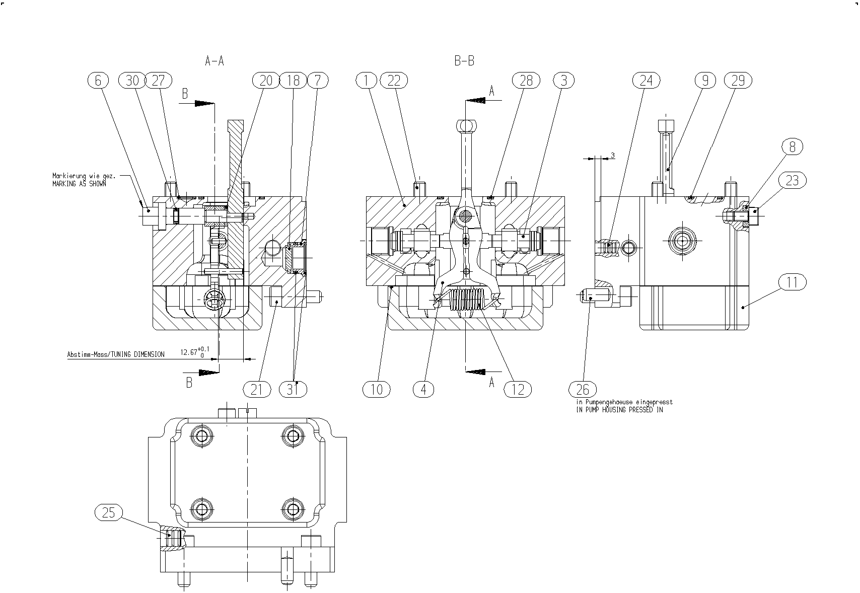 BASIC UNIT — Zeichnung