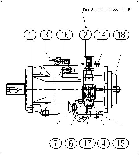 A A10VSO140 DFEO/31R-PPB12KB6 -SO613 — Zeichnung