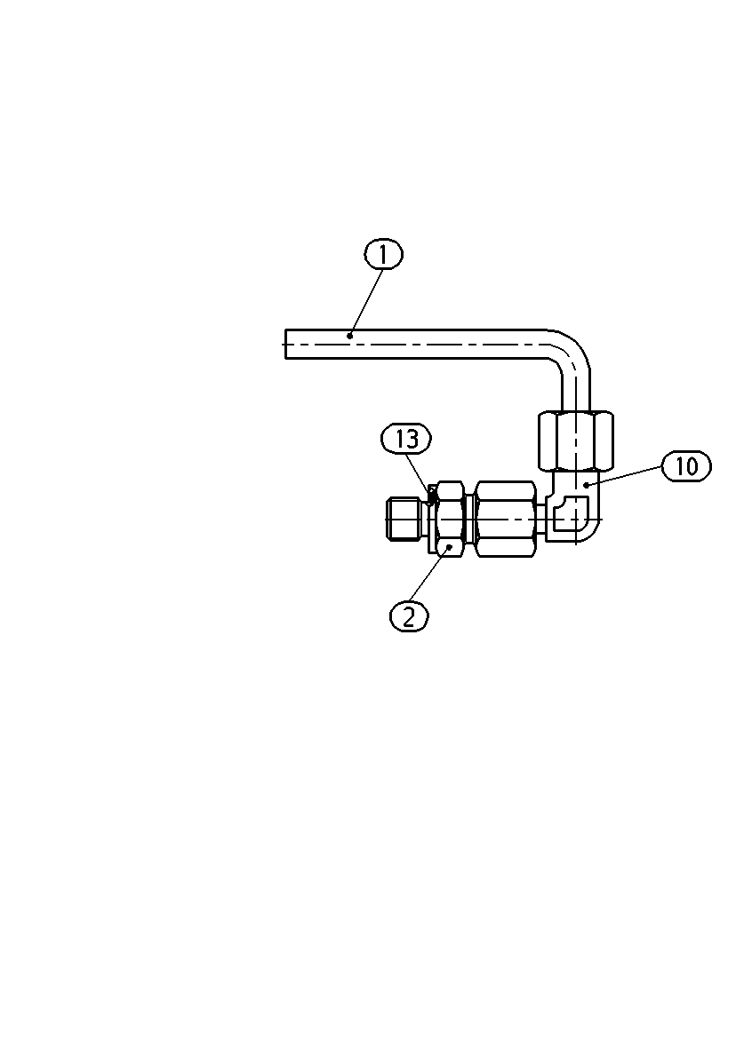 HYDRAULIC LINE — Zeichnung