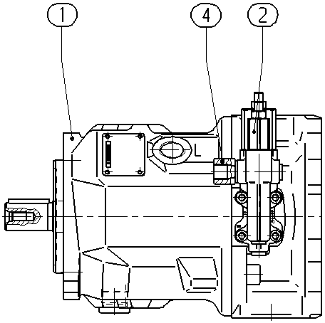 A A10VSO 28 DFR /31R-VPA12K68 — Zeichnung