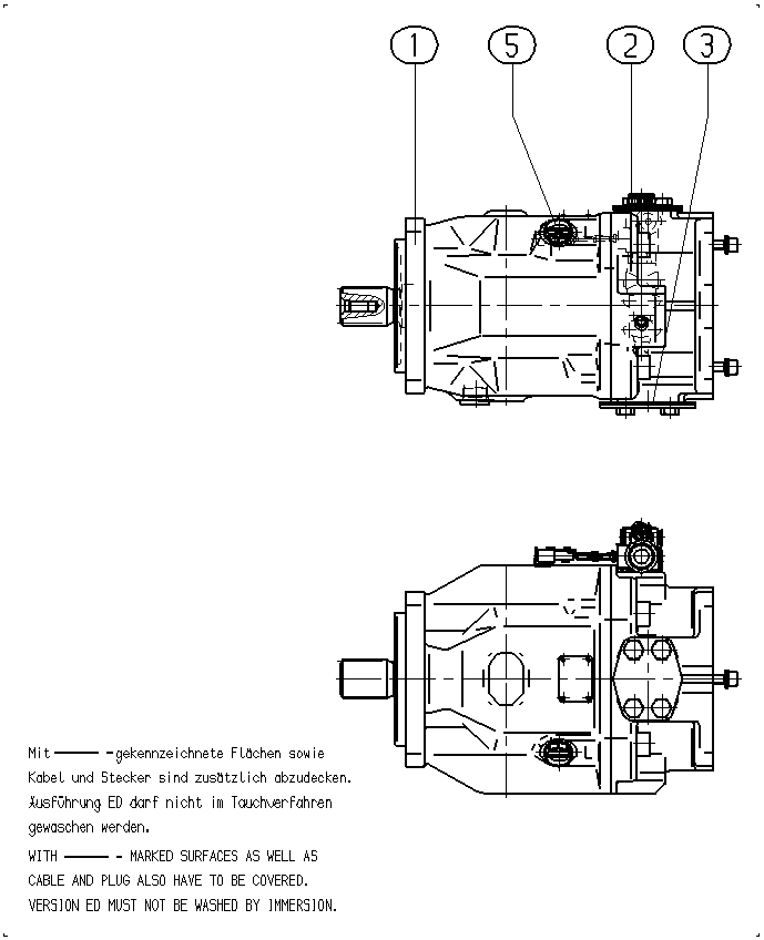 APA10VO140ED72/31L-VSD12K01H-SO679 — Zeichnung