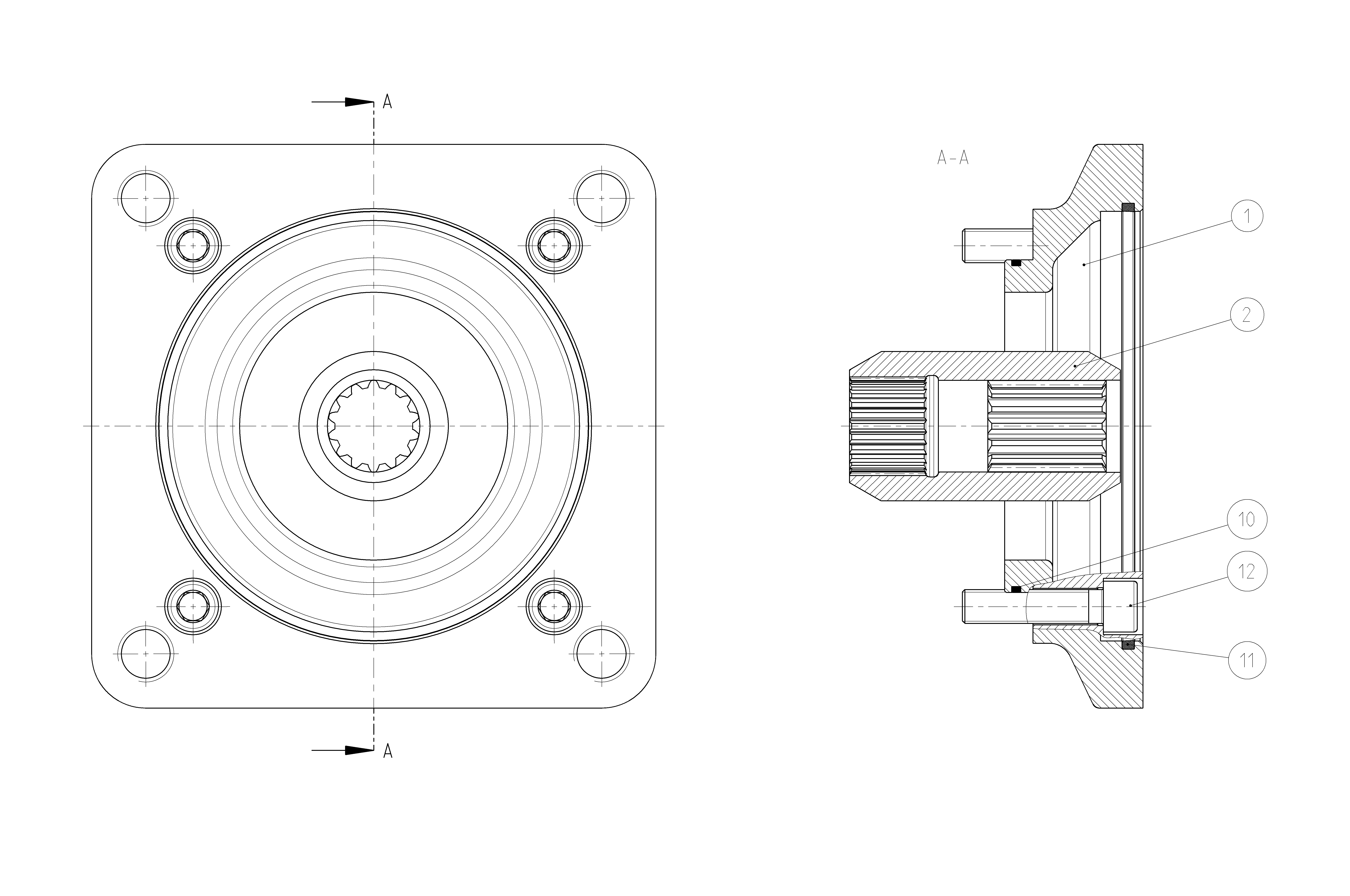 BELL HOUSING — Zeichnung