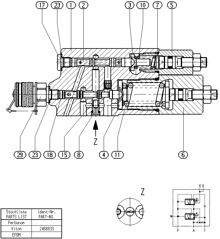 CONTROL VALVE — Zeichnung