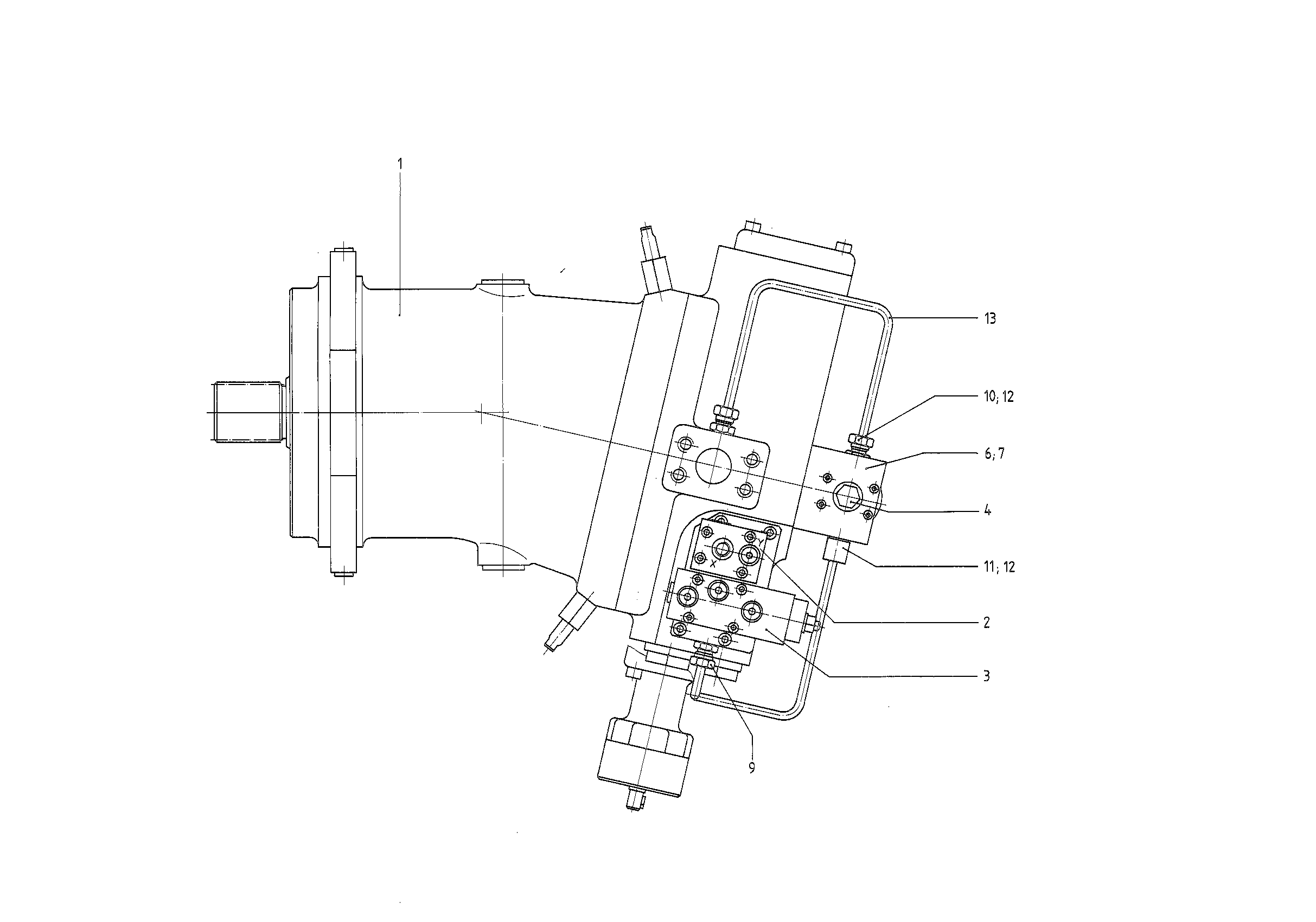 A A7V 500 DR 51LPFOF -SO — Zeichnung
