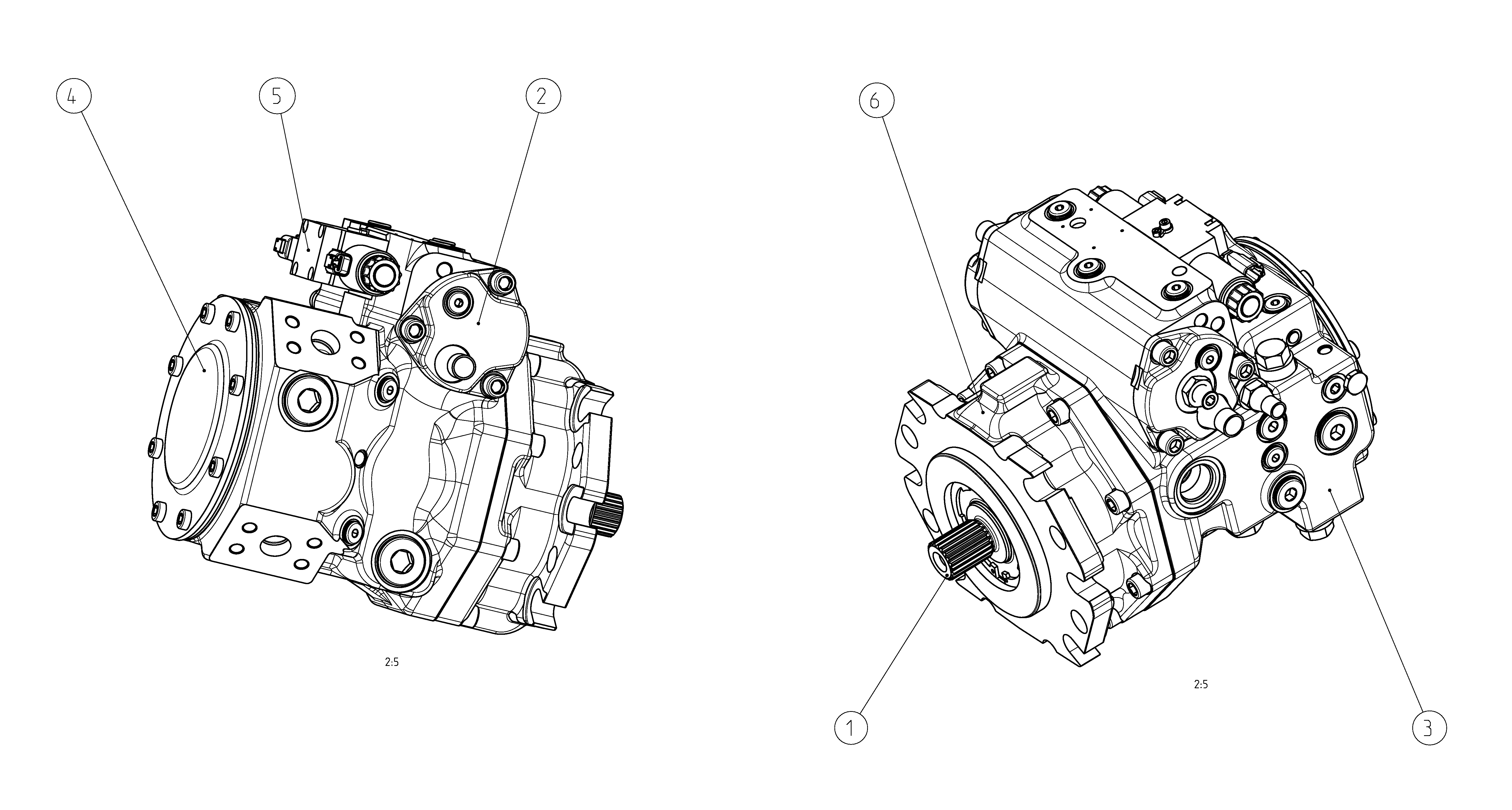 A4VG110EP2DP0B0/40MRND6V81F0000AS00-0 — Zeichnung