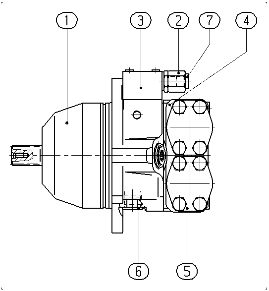 AA10VE45HZ/52WXX-PRF95N000 — Zeichnung