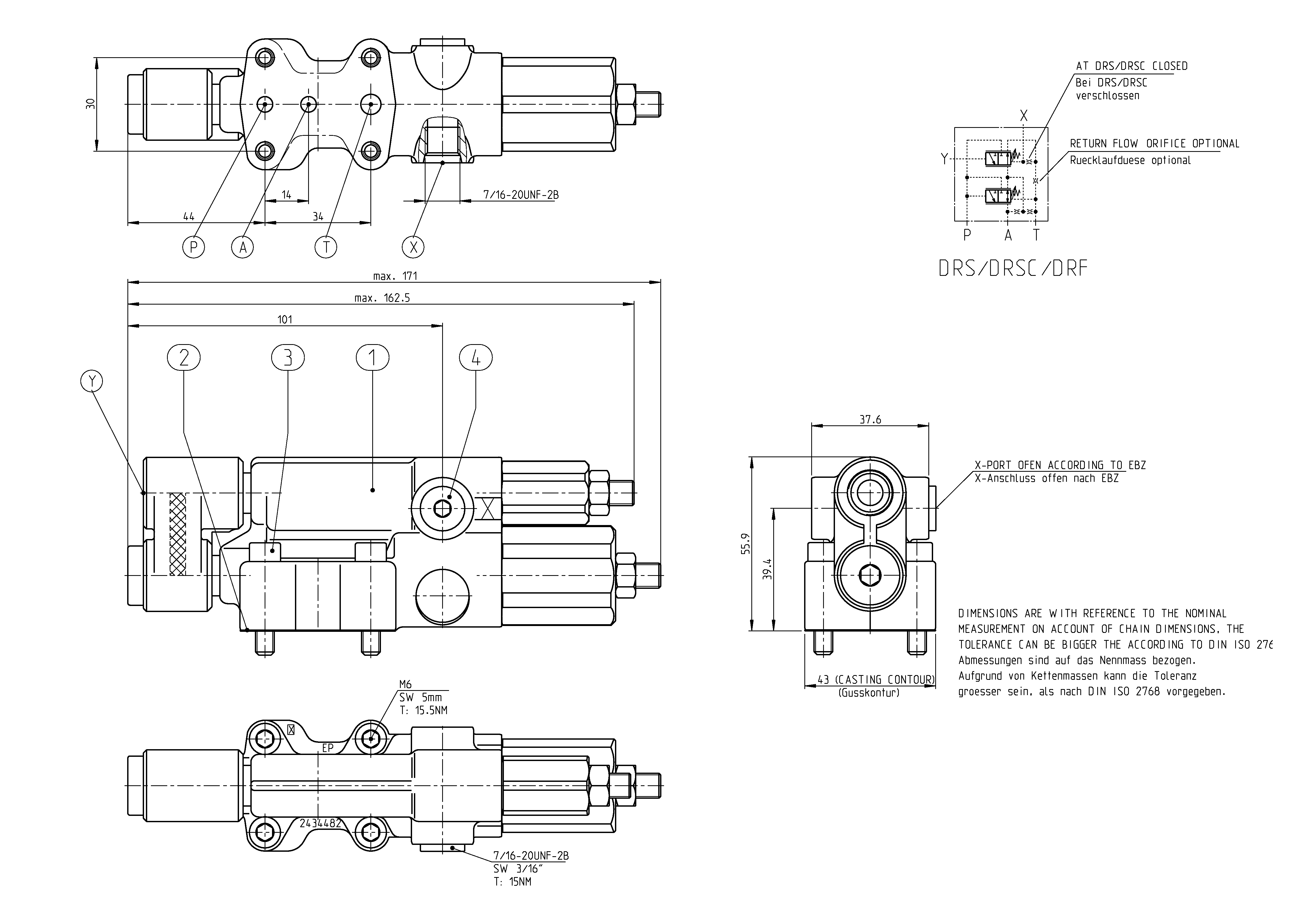 CONTROL VALVE — Zeichnung