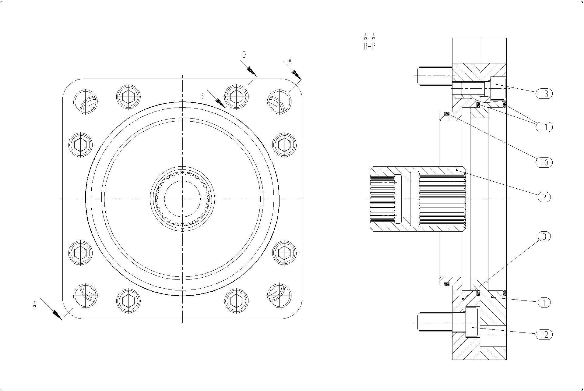 BELL HOUSING — Zeichnung