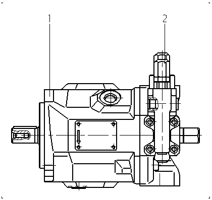 A A10VSO 18 DRG /31R-PKC62N00 — Zeichnung