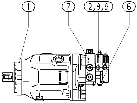 AH A10V O100 DFR1/31L-VSC11N00 -SO527 — Zeichnung