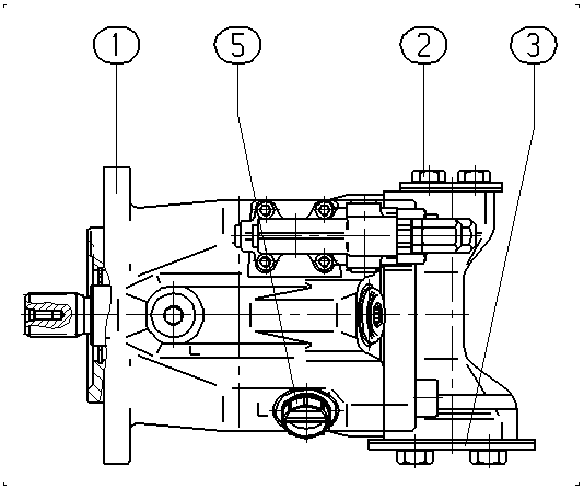 AL A10V O 60 DR /52R-PUC62N00 — Zeichnung