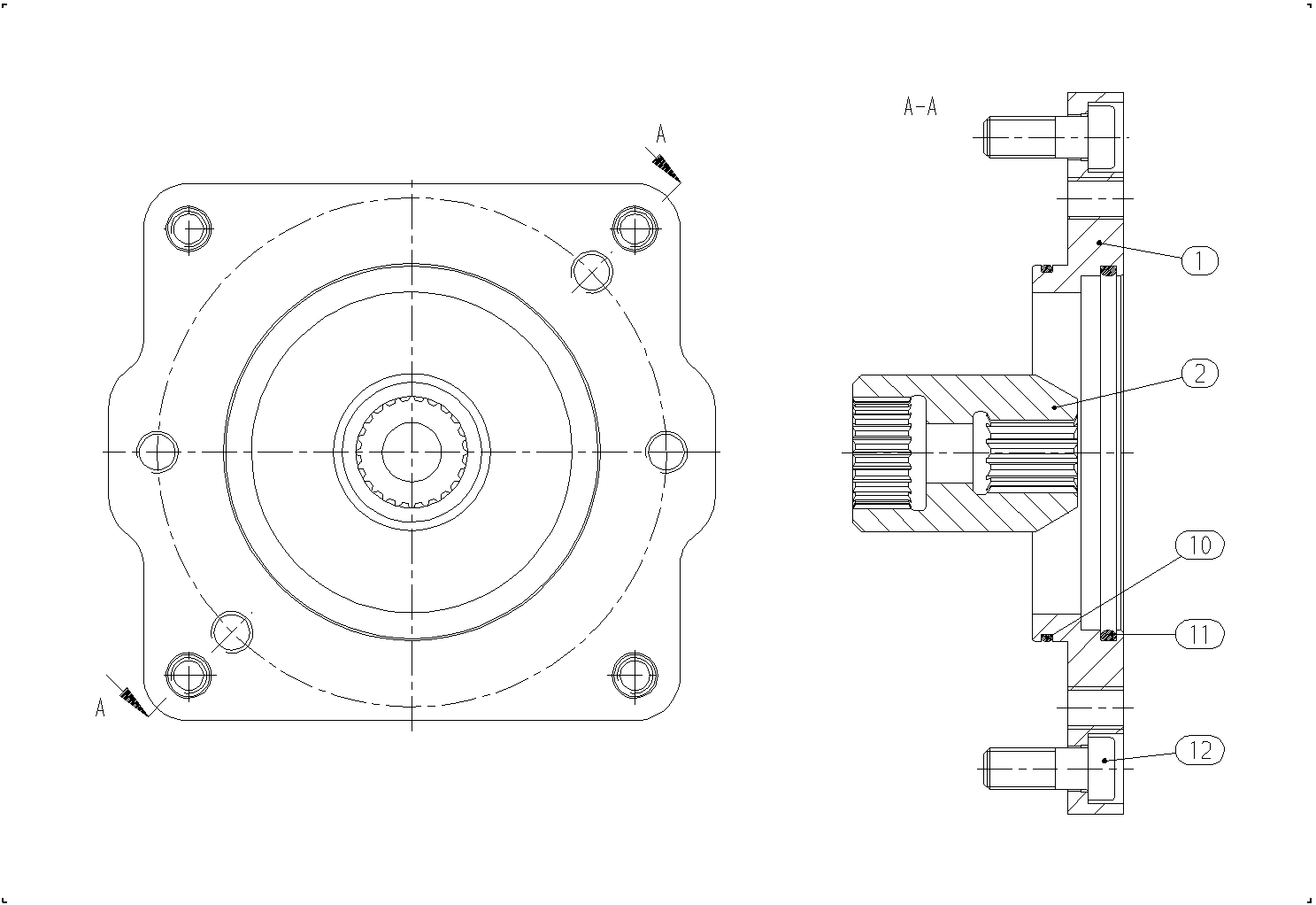 BELL HOUSING — Zeichnung