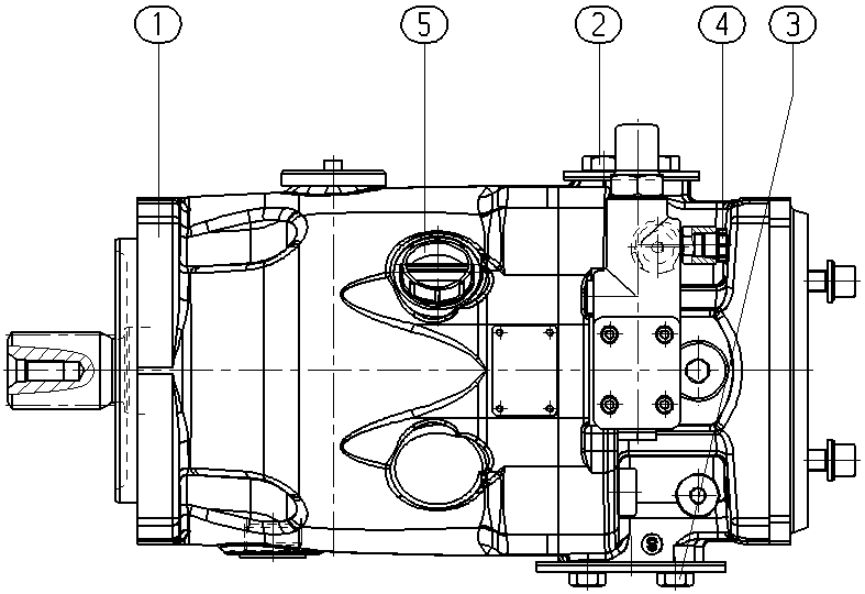 AL A10V O180 DRS /32R-VSD72U17 -SO413 — Zeichnung