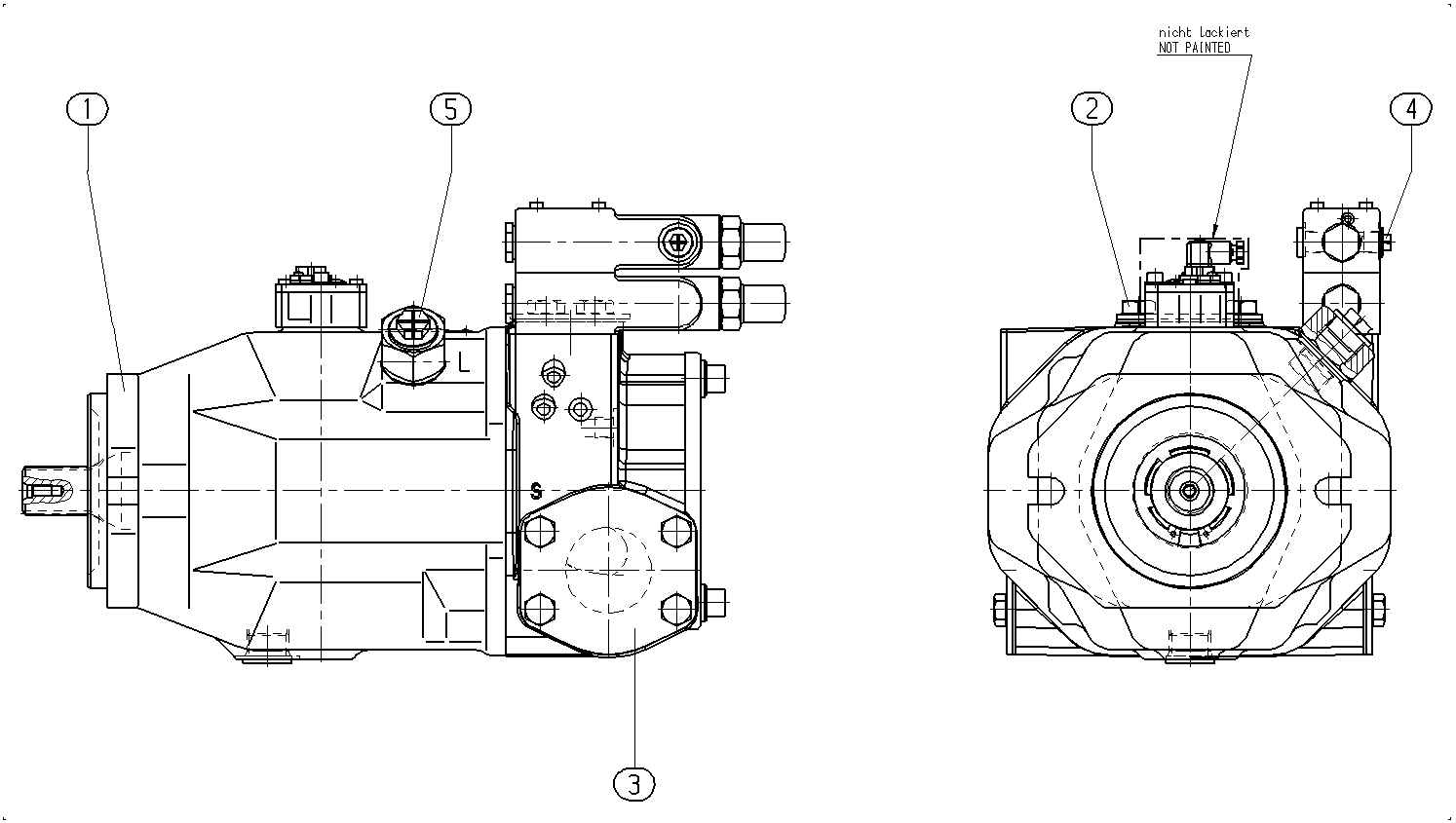 AP A10V O140 DFR1/31L-VQC13KC3 -S1823 — Zeichnung