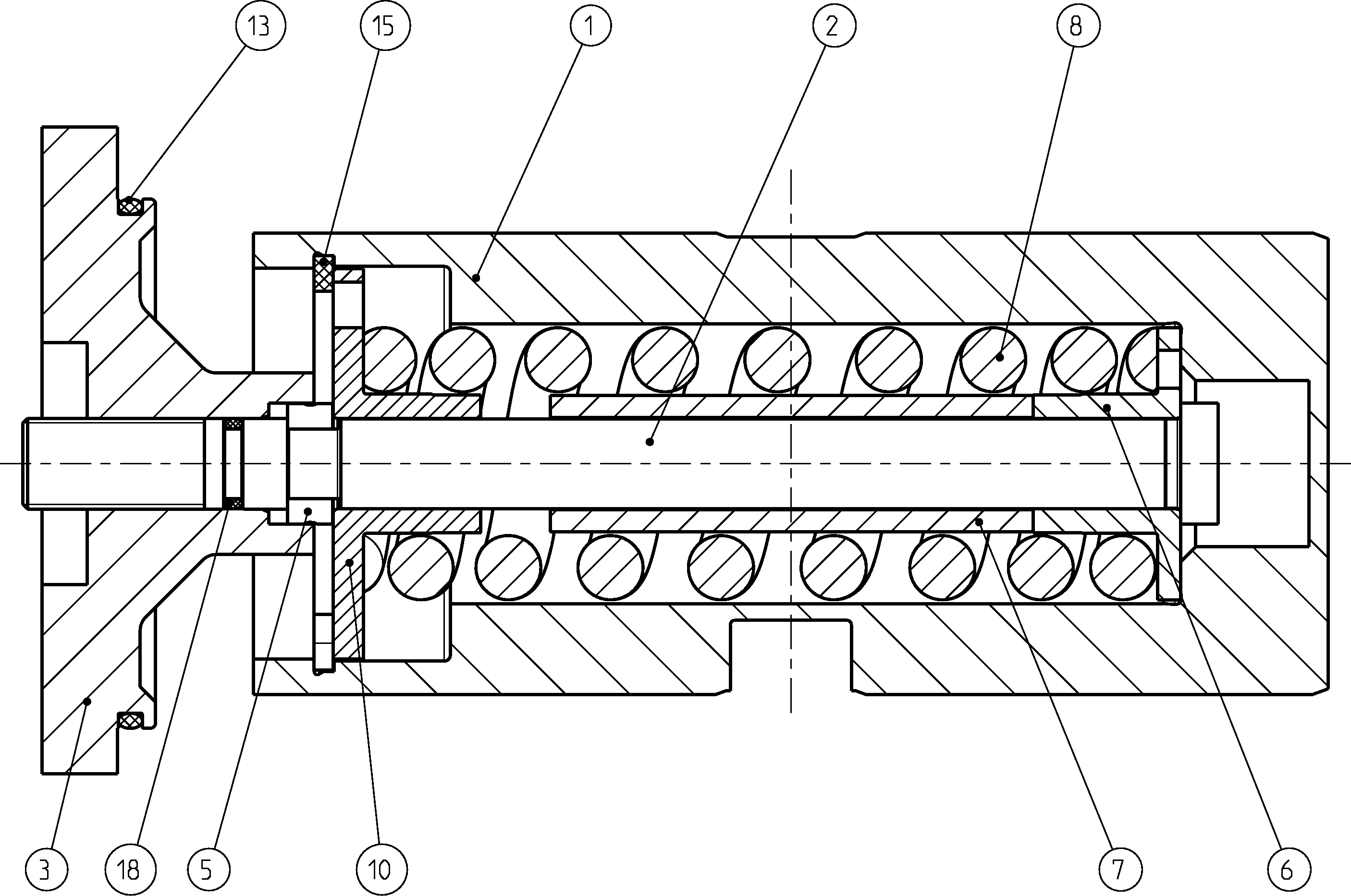 POSITIONING PISTON — Zeichnung