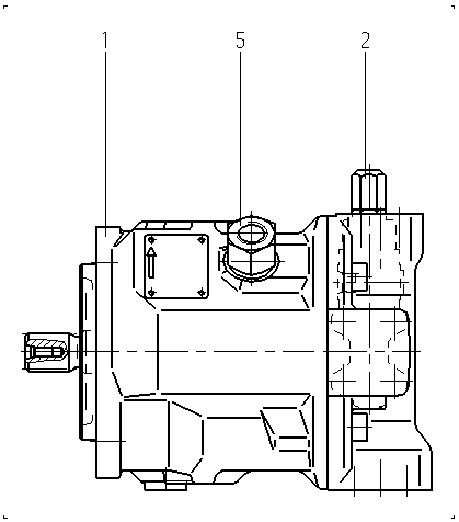 A A10V O 28 DFR /31L-PSC12N00 -SO515 — Zeichnung