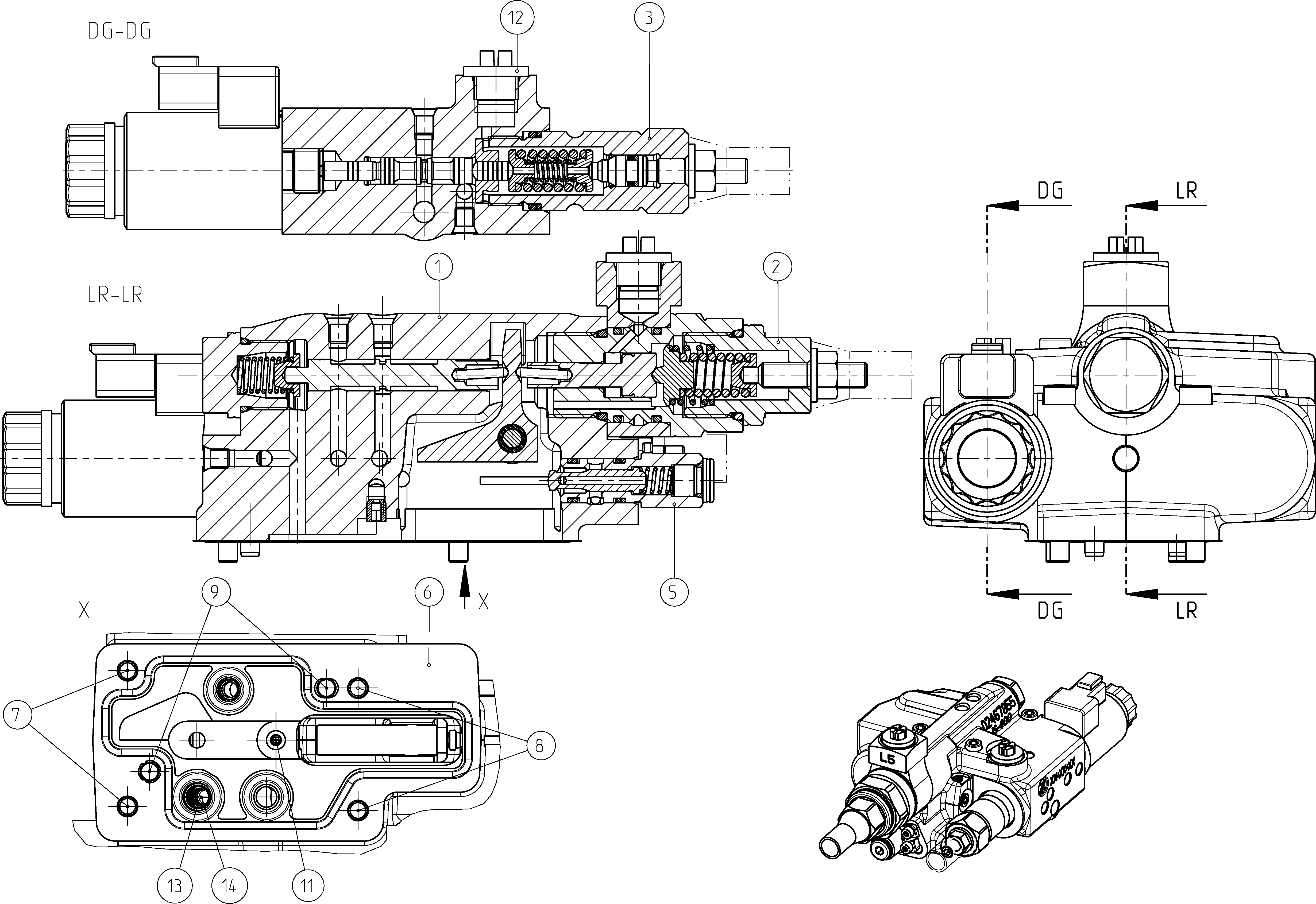 CONTROL VALVE — Zeichnung