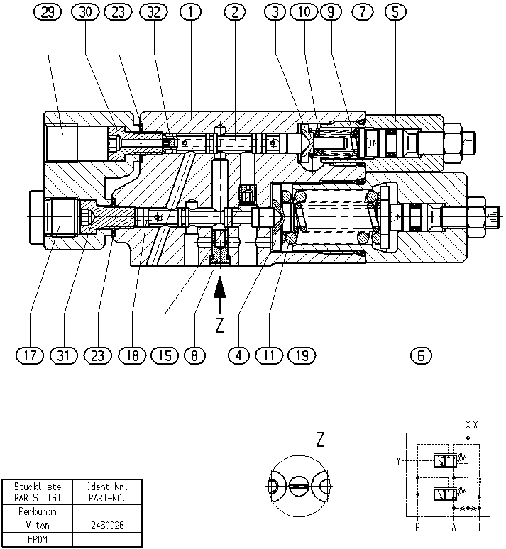 CONTROL VALVE — Zeichnung