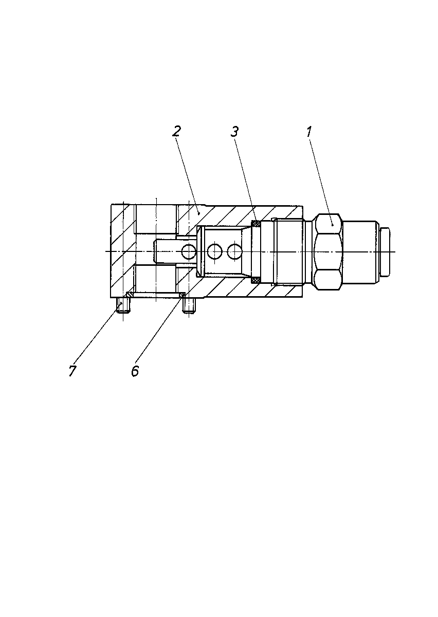 PRESSURE RELIEF VALVE — Zeichnung