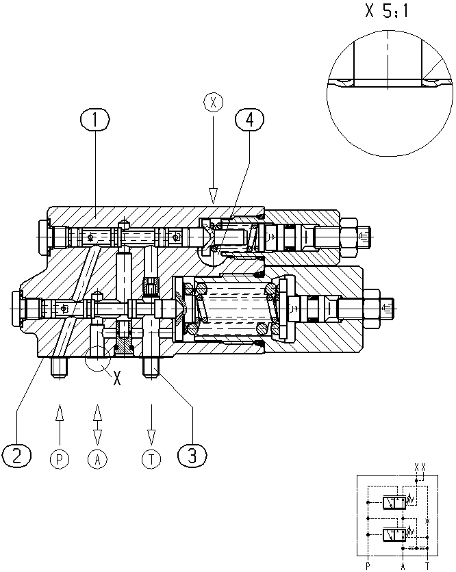 CONTROL VALVE — Zeichnung