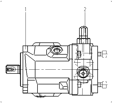 A A10VSO 18 DRG /31L-PKC62K40 — Zeichnung