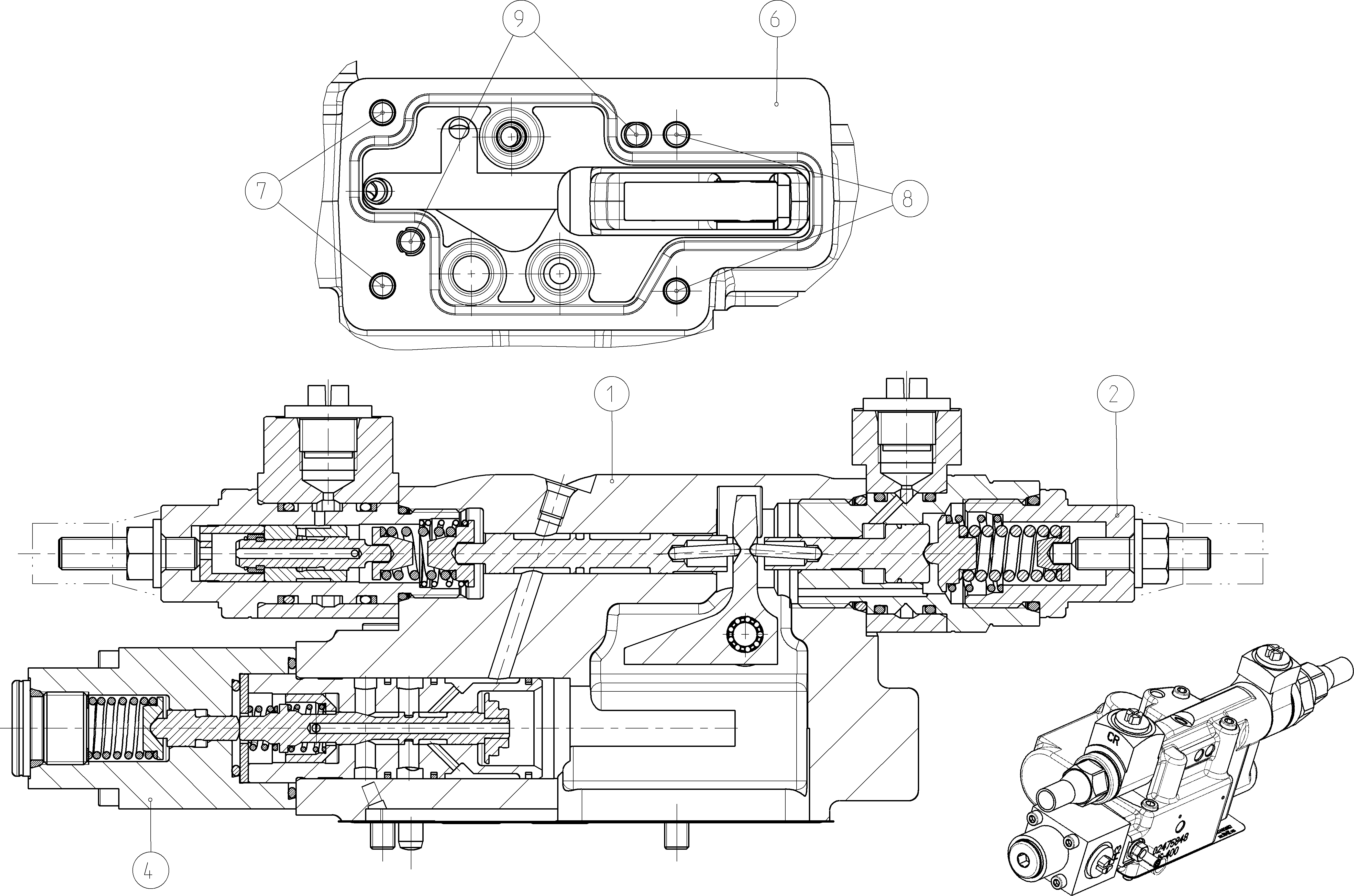 CONTROL VALVE — Zeichnung