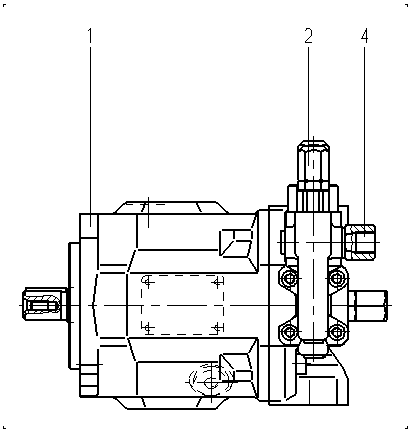 AA10VSO18DFR1/31R-PPA12N00-SO109 — Zeichnung