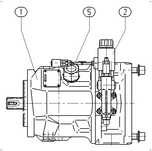A A10V O 45ED 72/31R-PRC12K06T — Zeichnung