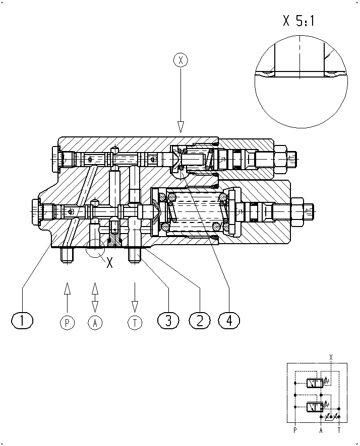 CONTROL VALVE — Zeichnung