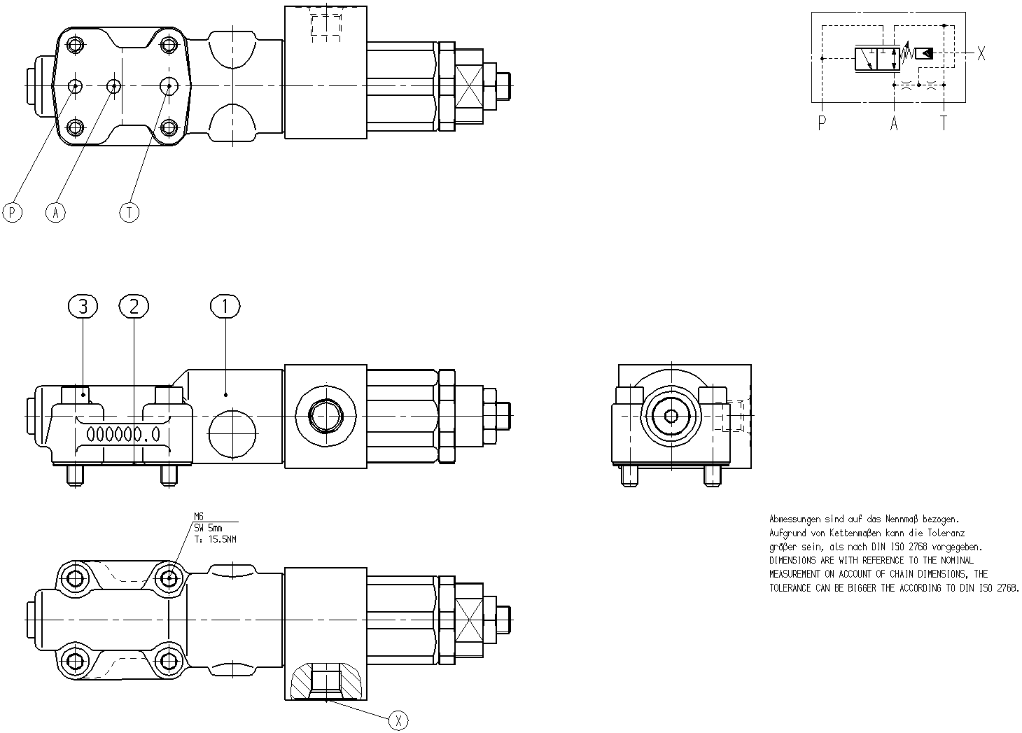 CONTROL VALVE — Zeichnung