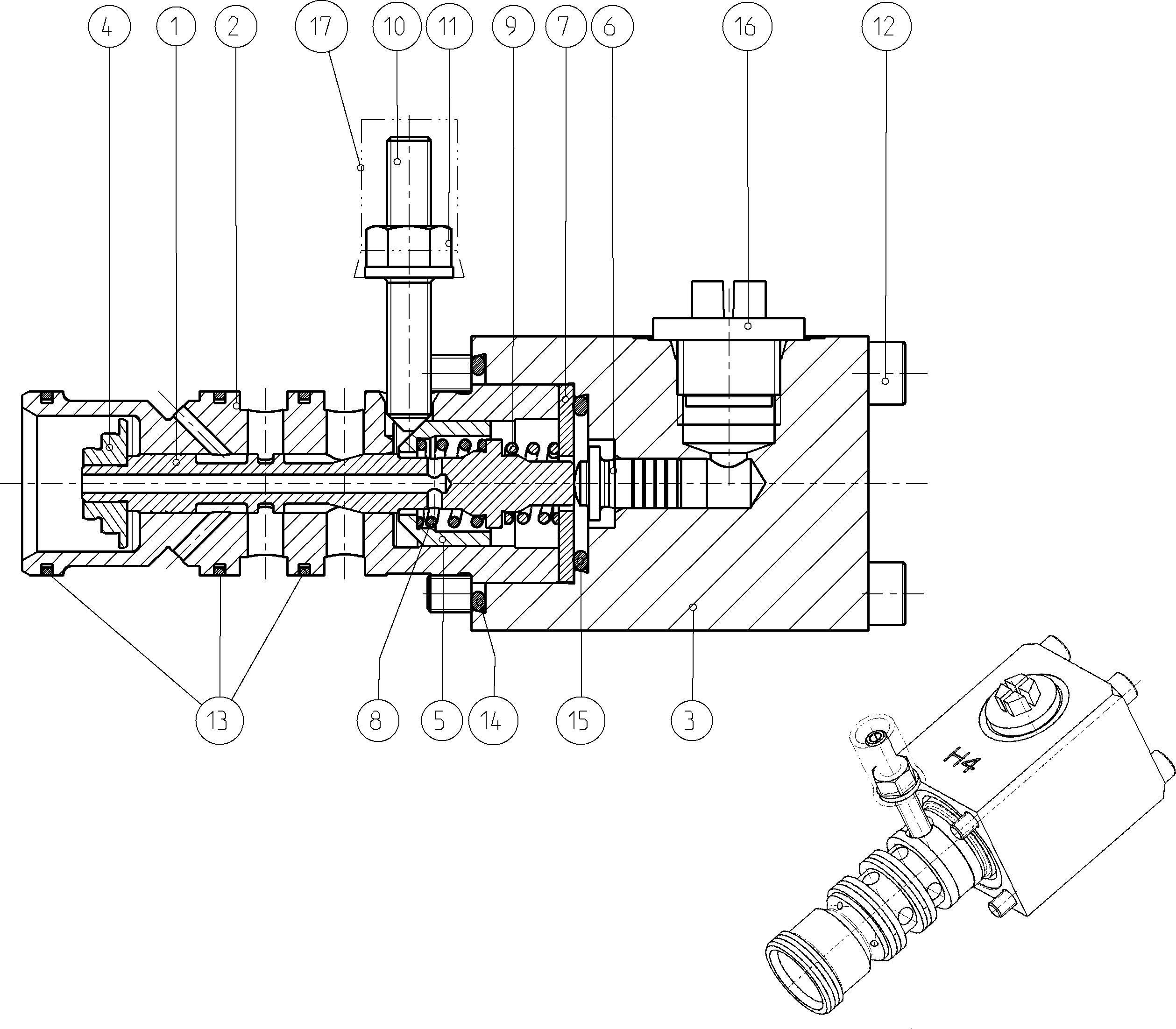 CONTROL ELEMENT — Zeichnung