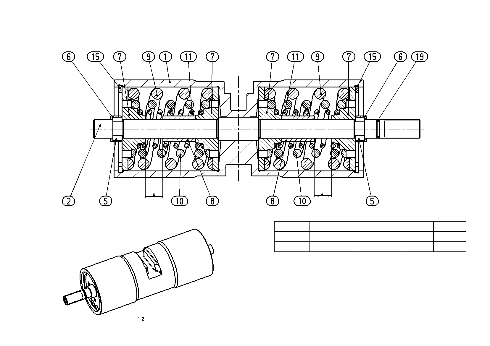 POSITIONING PISTON — Zeichnung