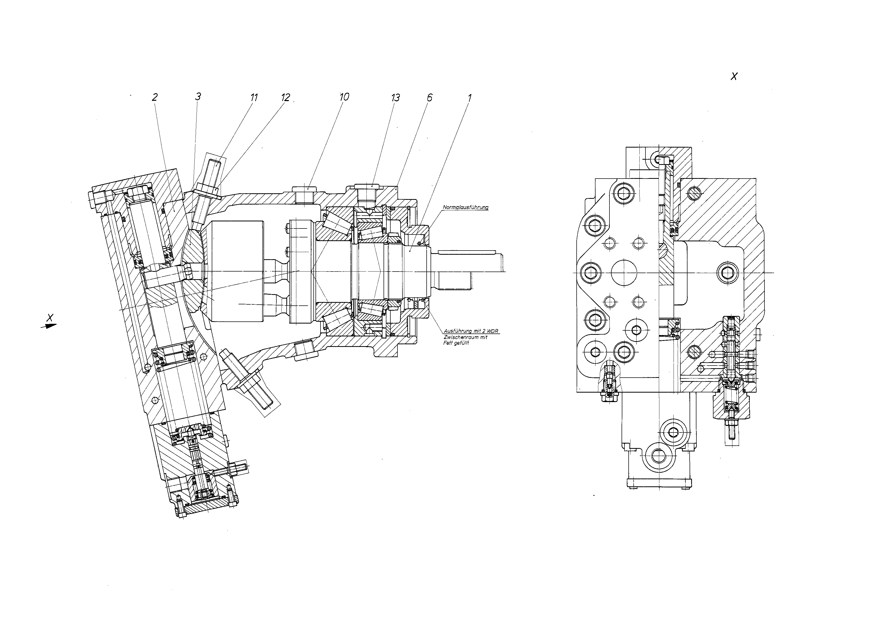 A7VO160HD1D/61R-PPB01 — Zeichnung