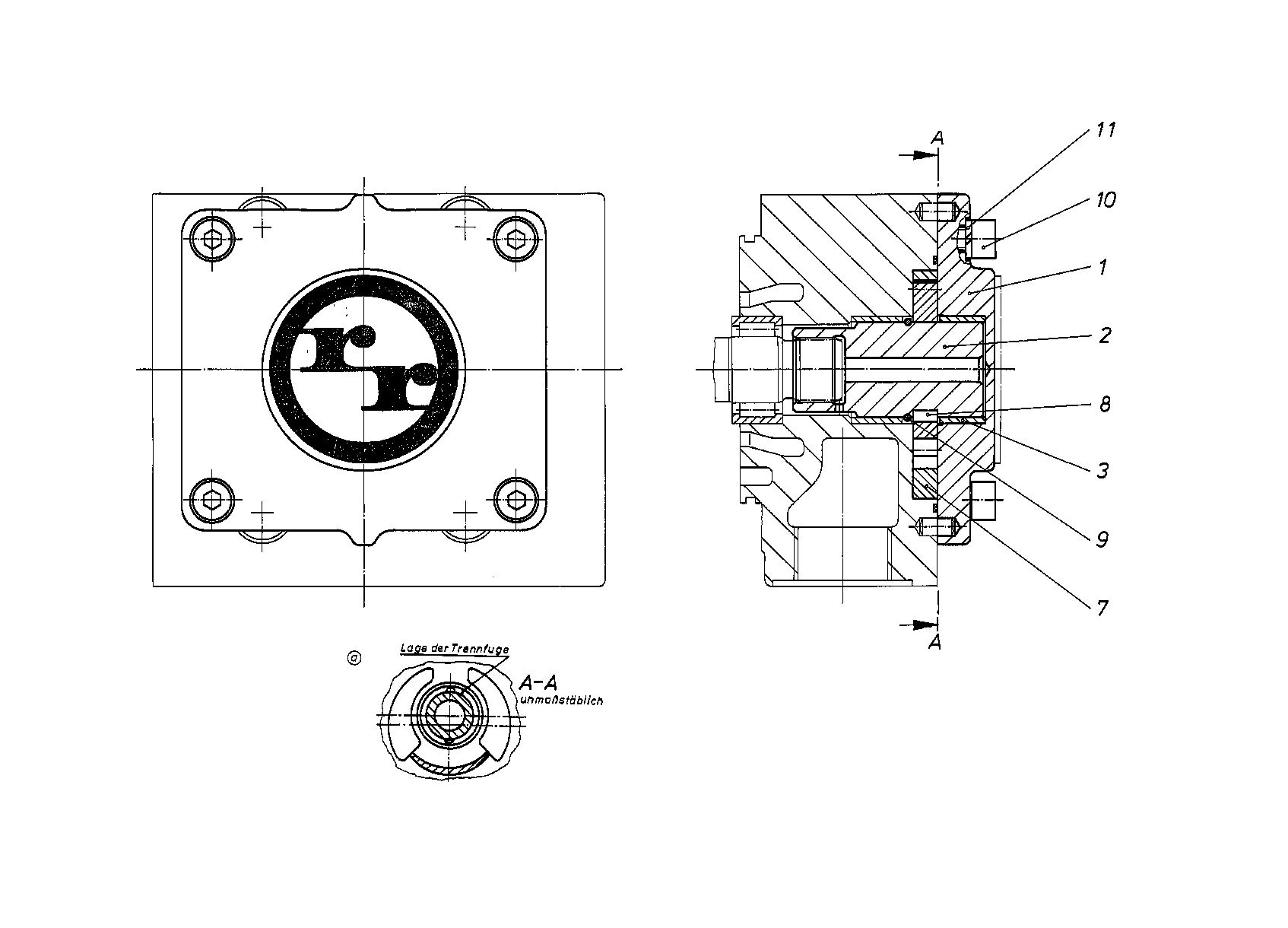 INTERNAL GEAR PUMP — Zeichnung